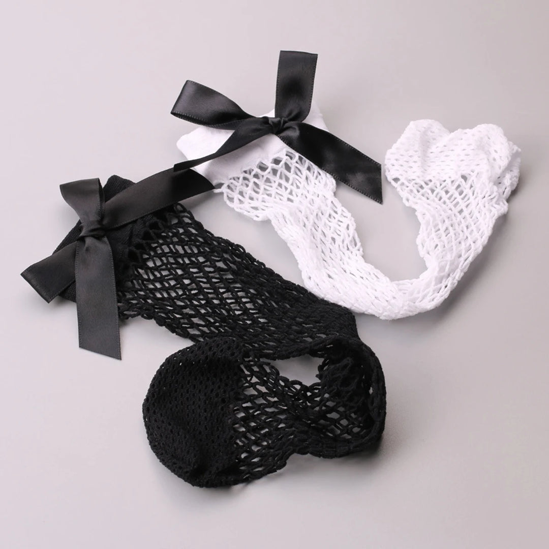 Ruined Ribbons Fishnet Socks (2 Pairs)