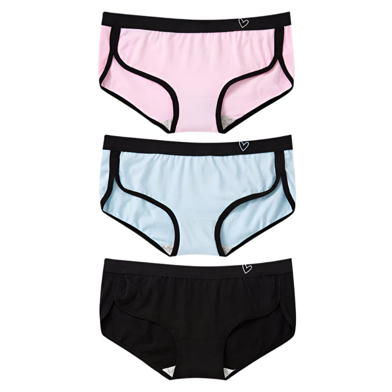 Low Rise Cuteness Panties (3Pcs)