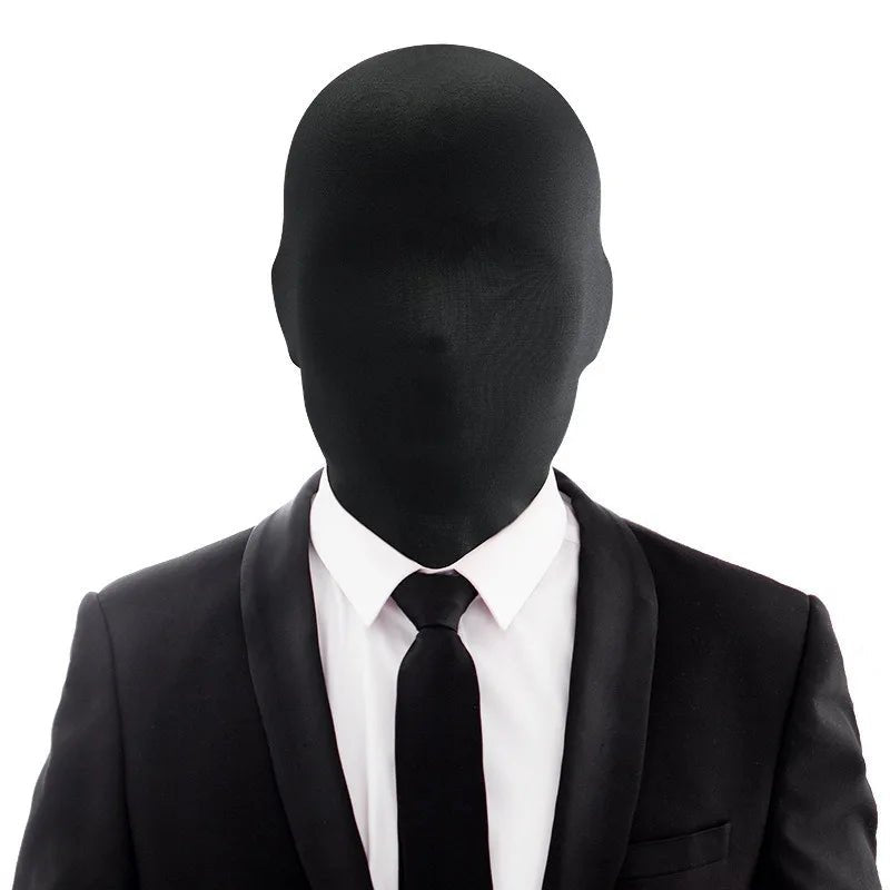 Faceless Phantom Mask - Lace & Thornz