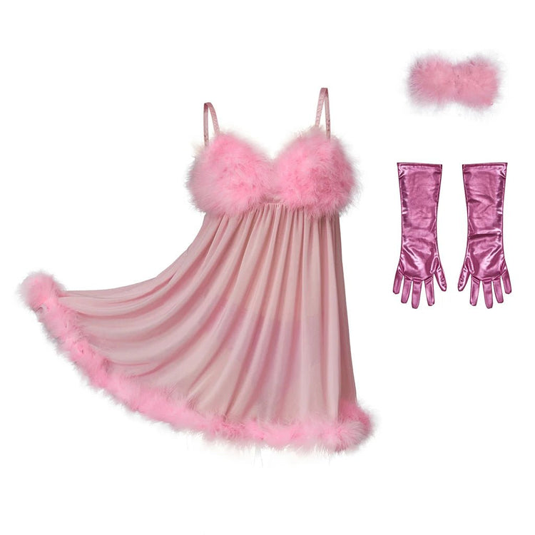 Pink Fembot Costume - Lace & Thornz