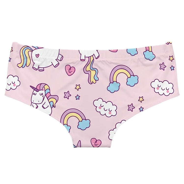 Rainbow Rules Panties - Lace & Thornz