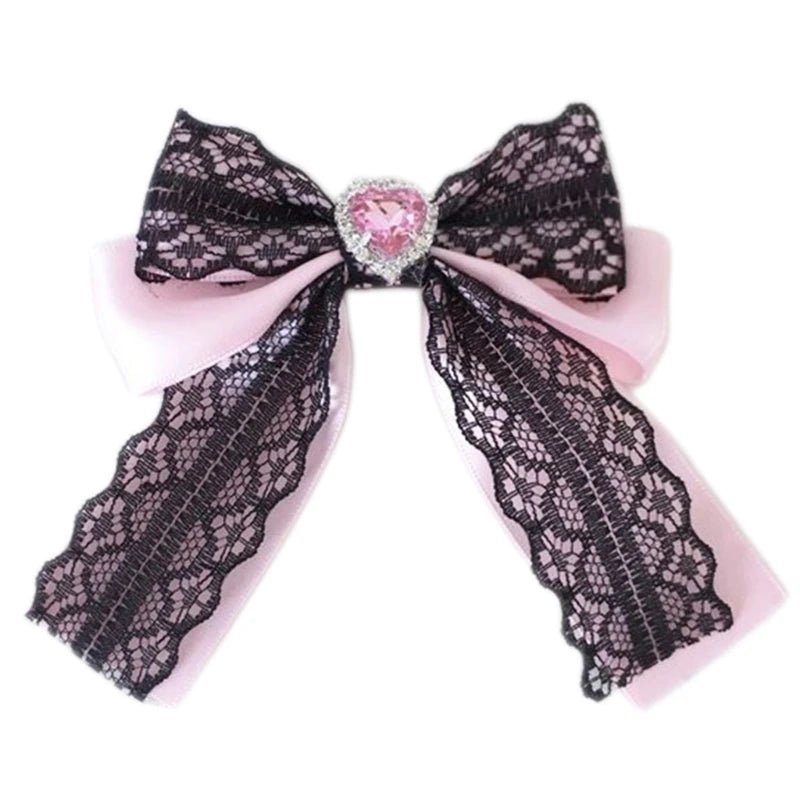 Rhinestones Hair Clip - Lace & Thornz