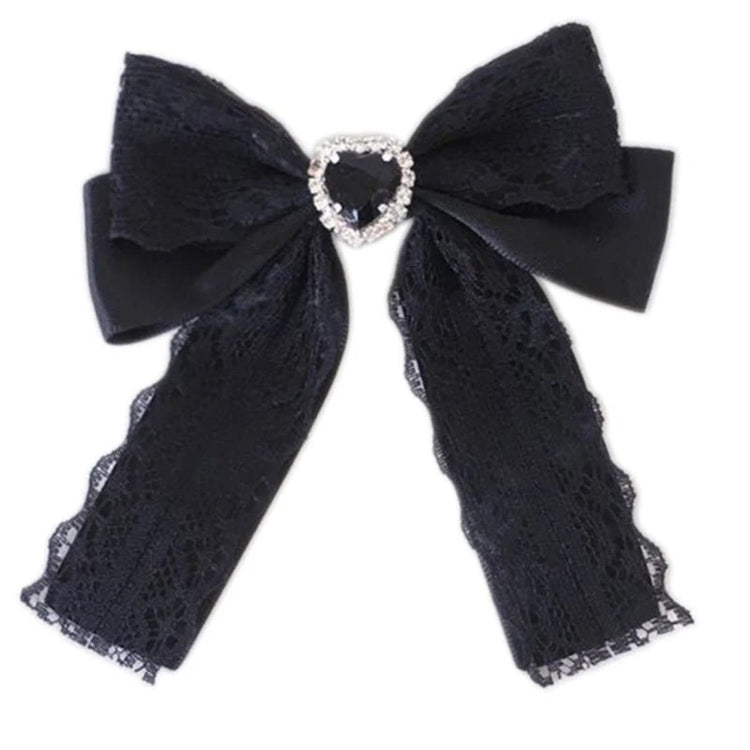 Rhinestones Hair Clip - Lace & Thornz