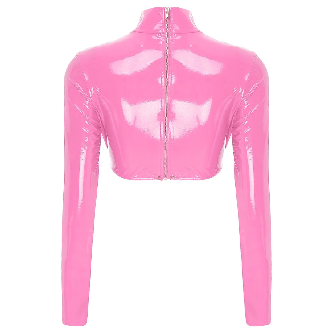 Secret Crush PVC Jacket - Lace & Thornz