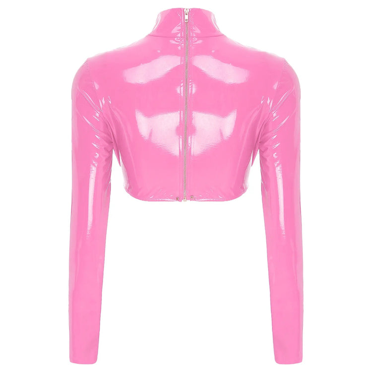 Secret Crush PVC Jacket - Lace & Thornz