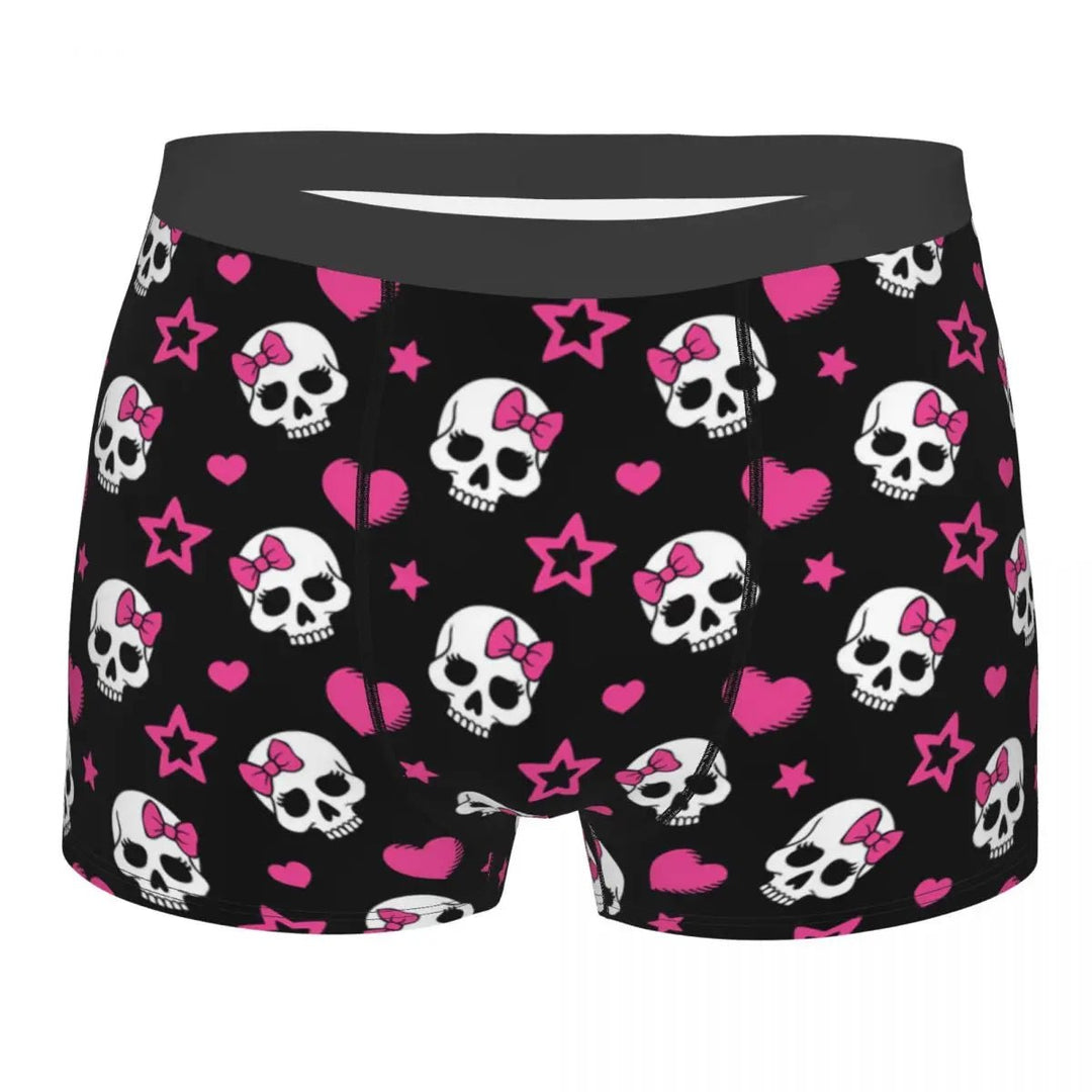 Skull Love Briefs - Lace & Thornz