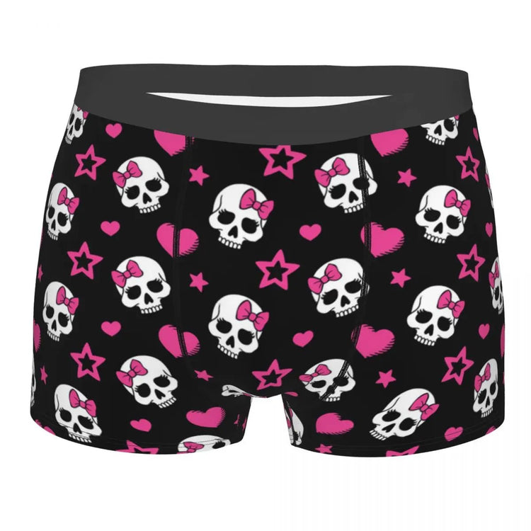 Skull Love Briefs - Lace & Thornz