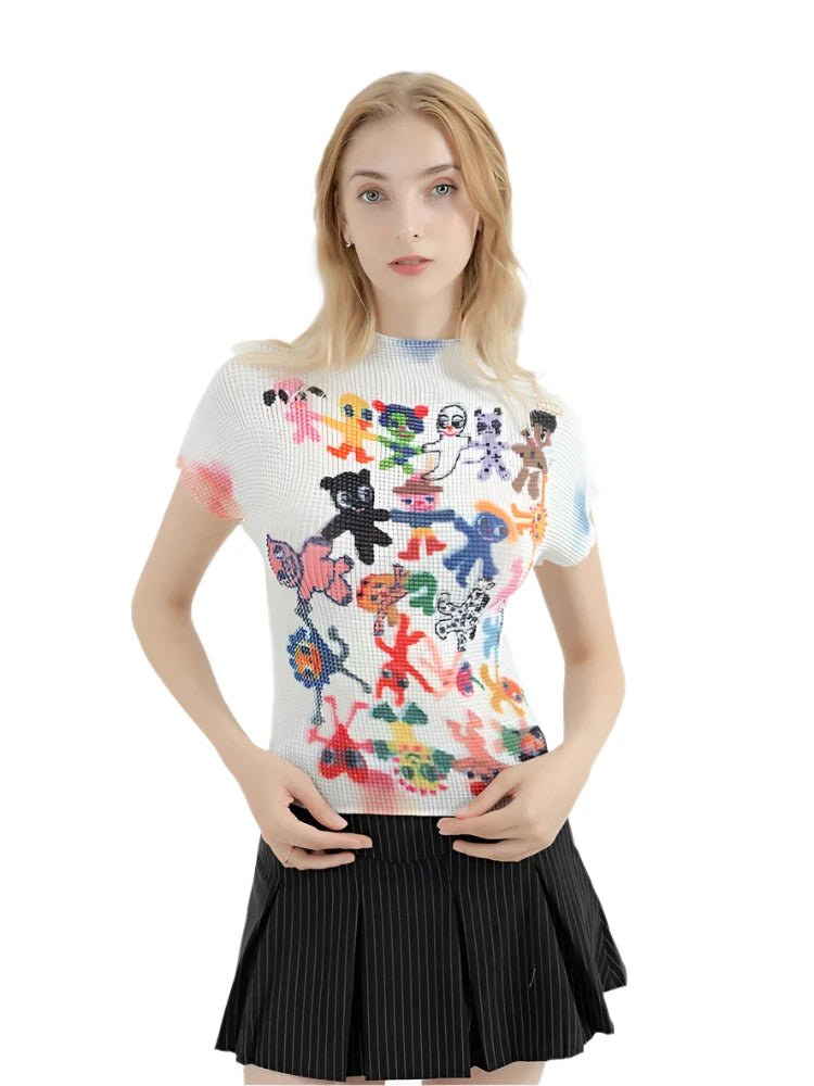Teddy Terrors Top - Lace & Thornz