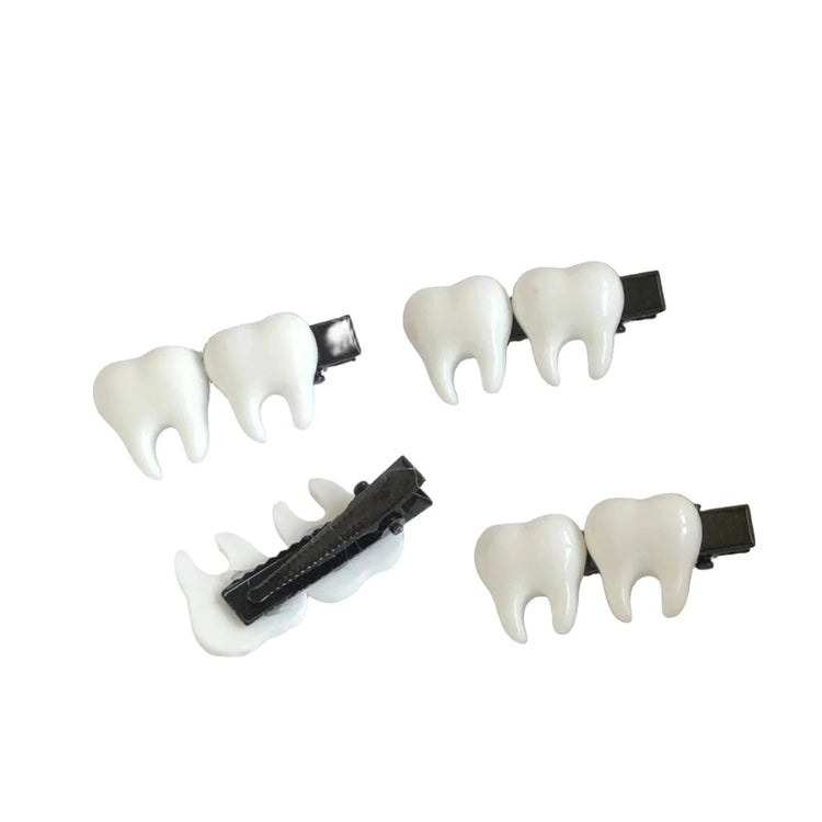 Tooth Fairy Hair Clips - Lace & Thornz