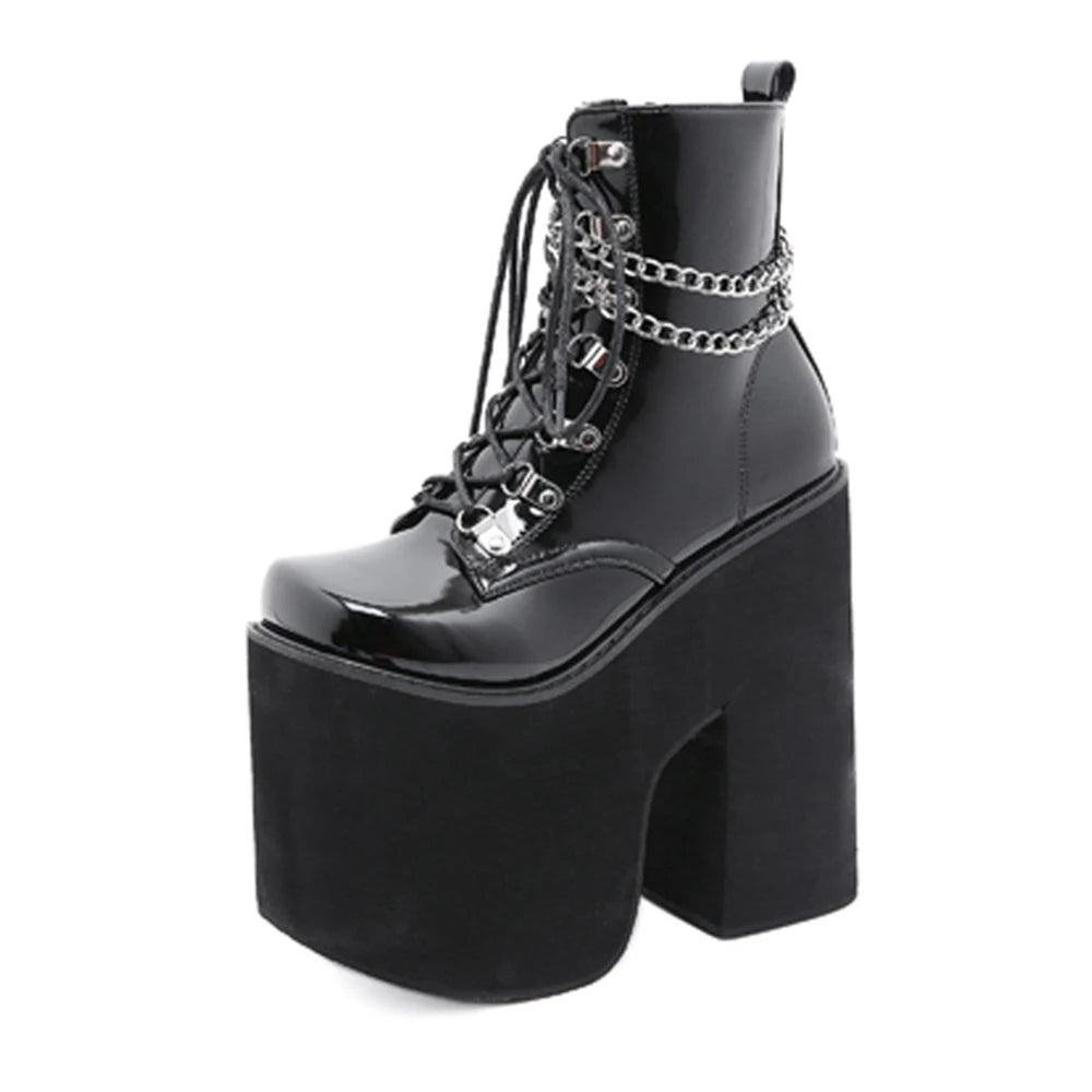 Dark Ritual Platform Boots