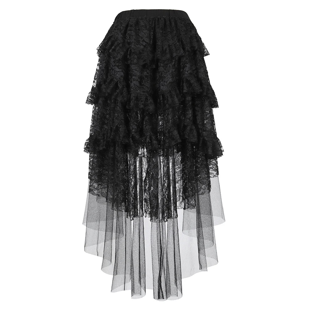 Lace till Death Tulle Skirt