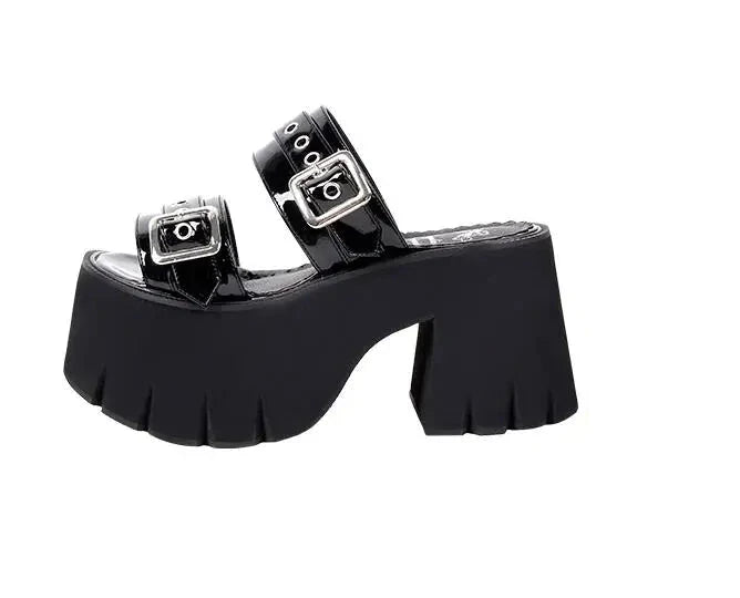 Haunt the Darkness Platform Sandals