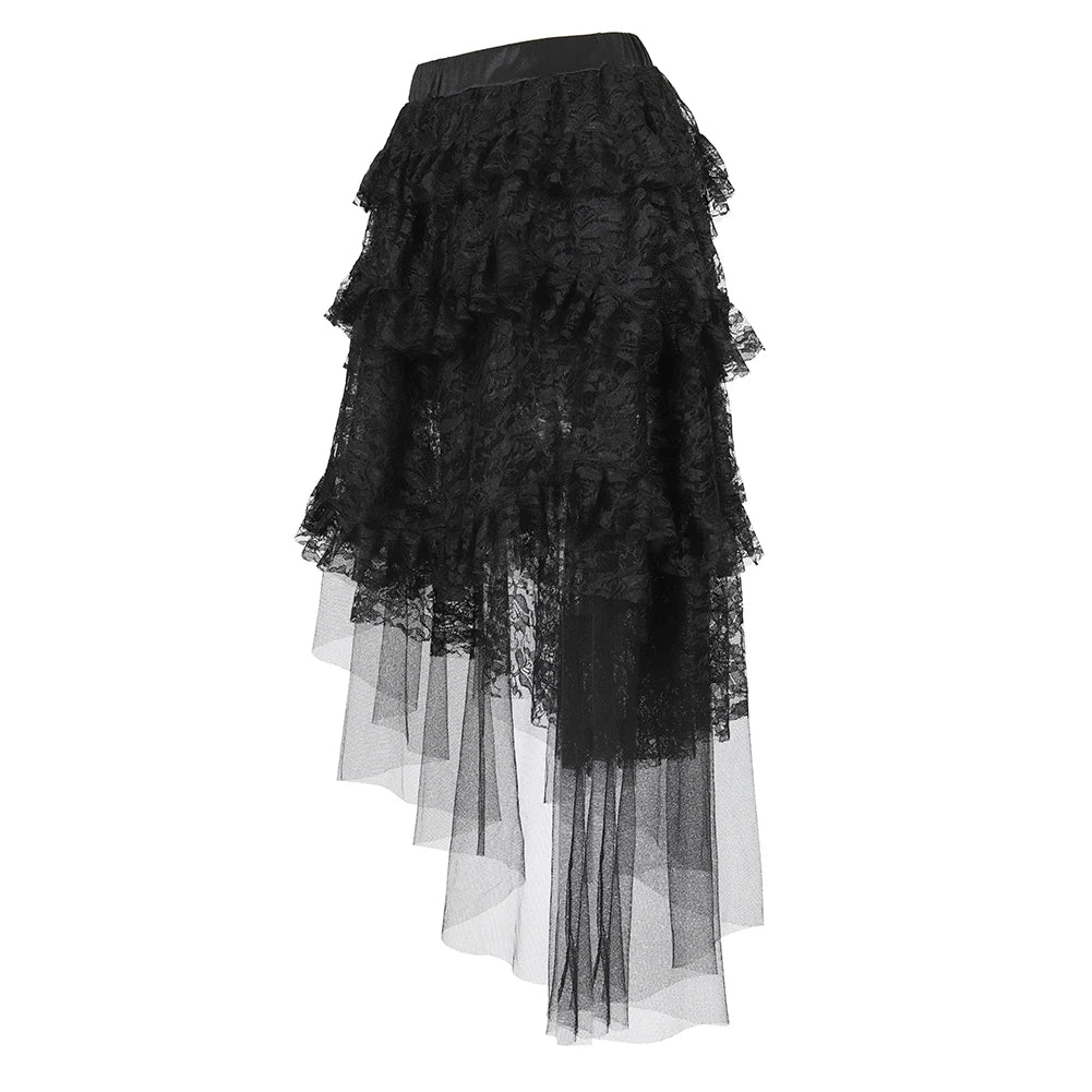 Lace till Death Tulle Skirt