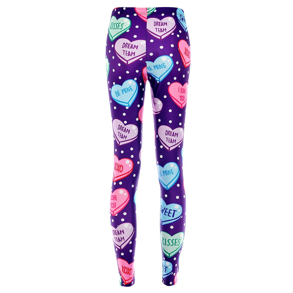 'Candy Coated Chaos' Leggings