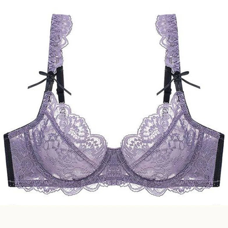 Lavender Dusk Sheer Bra