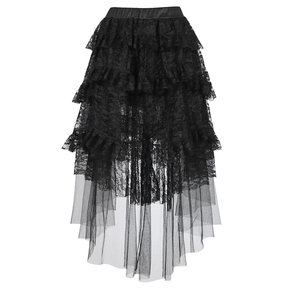 Lace till Death Tulle Skirt