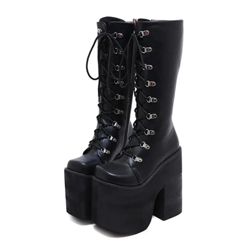 Defy Gravity Chunky Boots