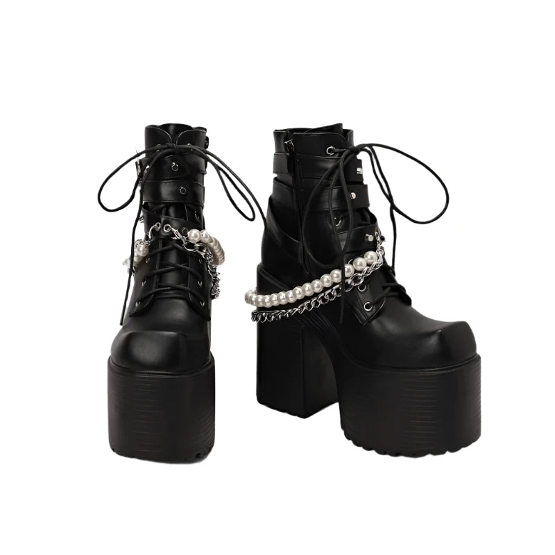 'Bite Back' Platform Boots