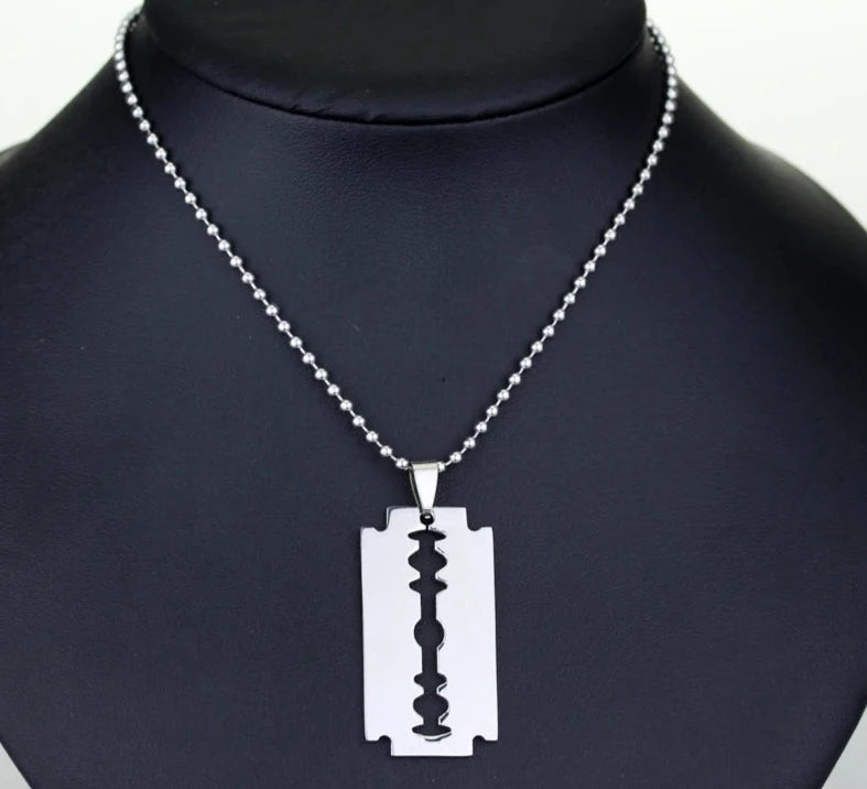 Blade Razor Necklace