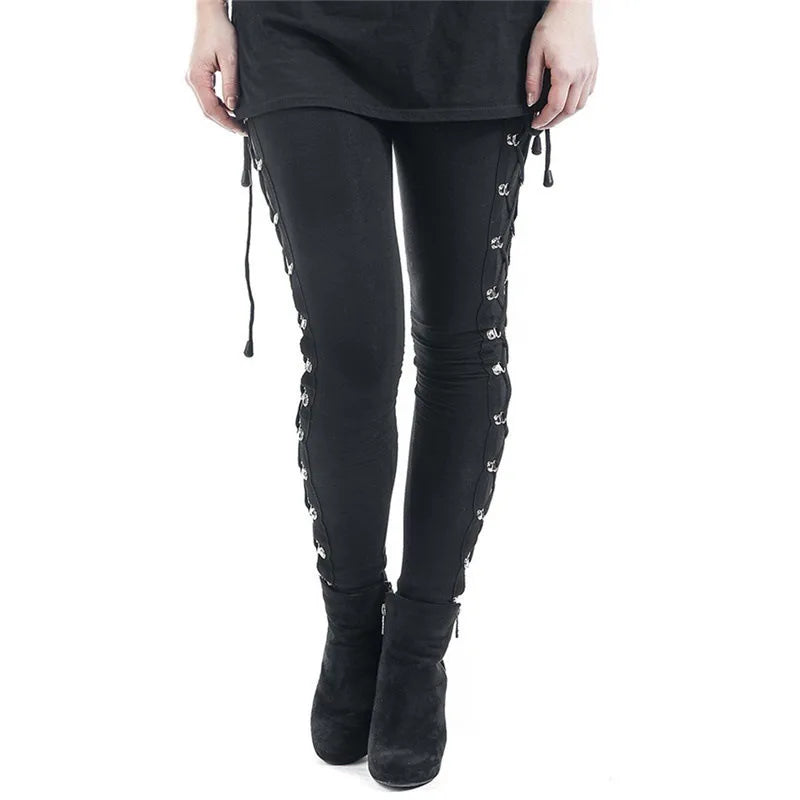 Dark Enchantment Lace-Up Leggings