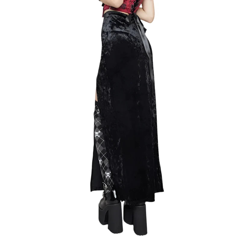 Velvet Requiem Maxi Skirt