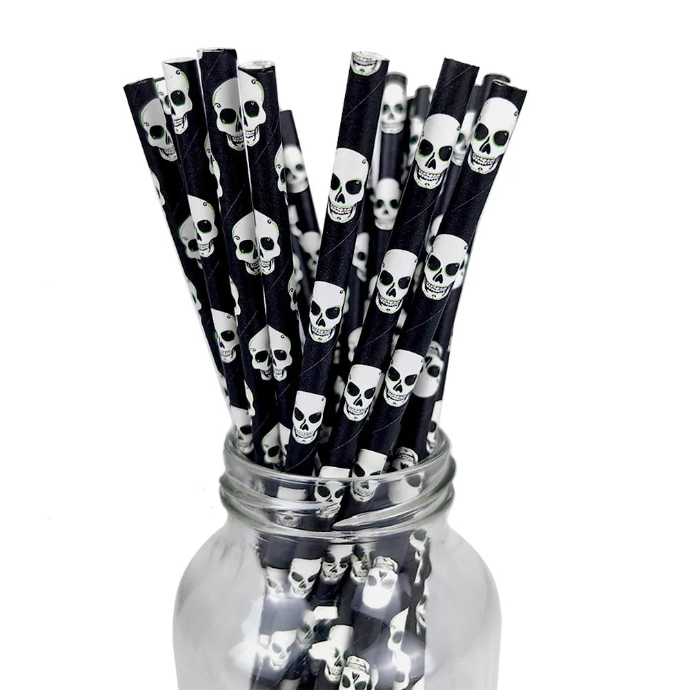 Halloween Paper Straws