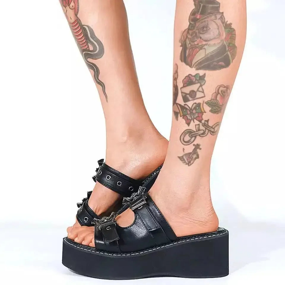 Dark Ritual Sandals