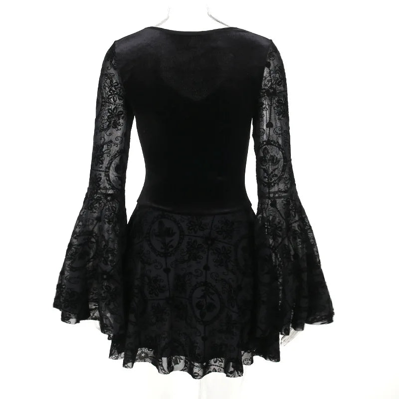 Vintage Mall Goth Dress