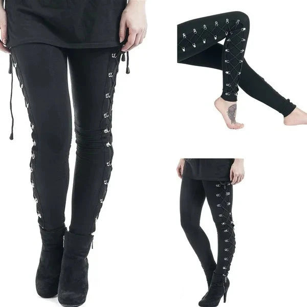 Dark Enchantment Lace-Up Leggings