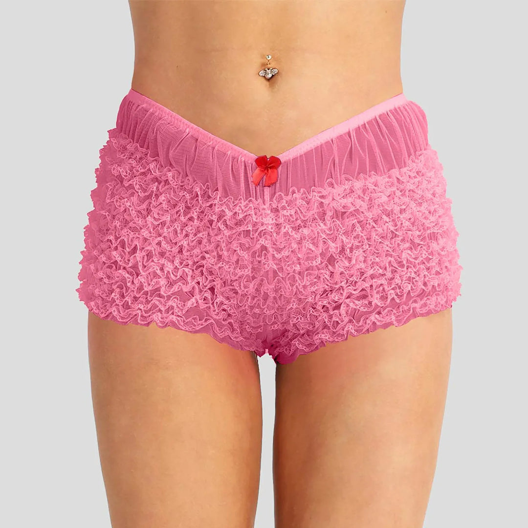 Trick or Treat Lingerie Ruffled Shorts