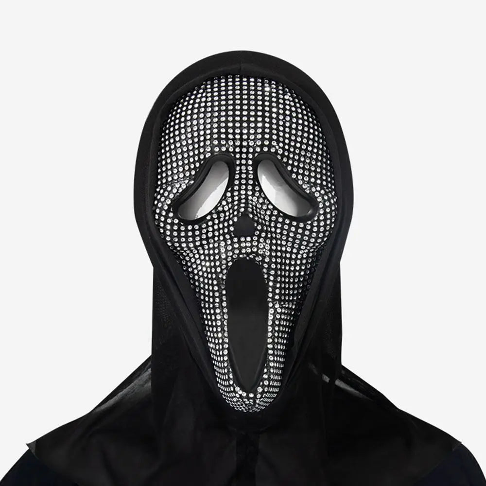 Diamond Scream Ghost Face Mask