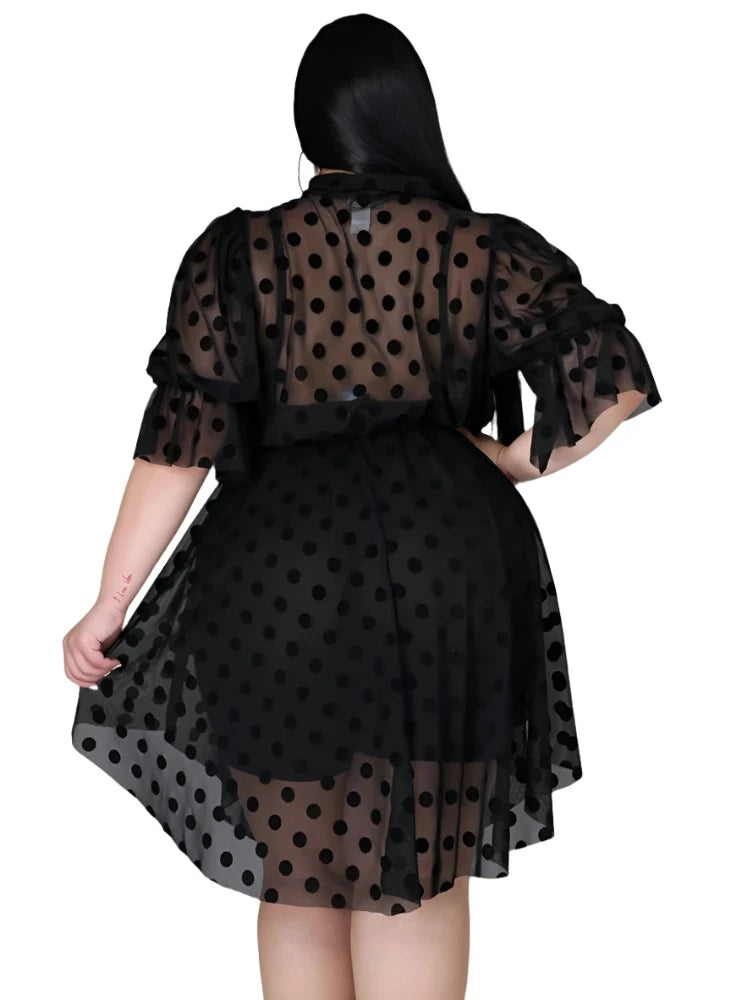 Witching Polka Dress