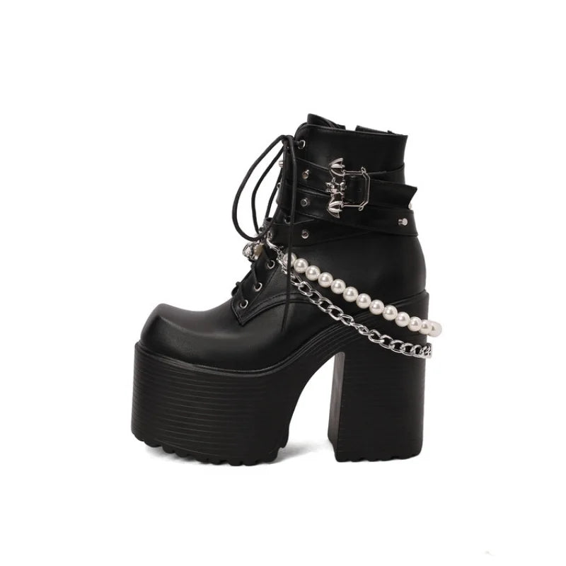 'Bite Back' Platform Boots