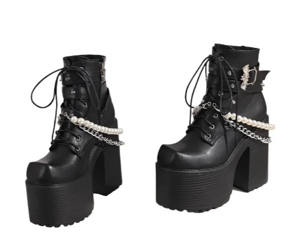 'Bite Back' Platform Boots