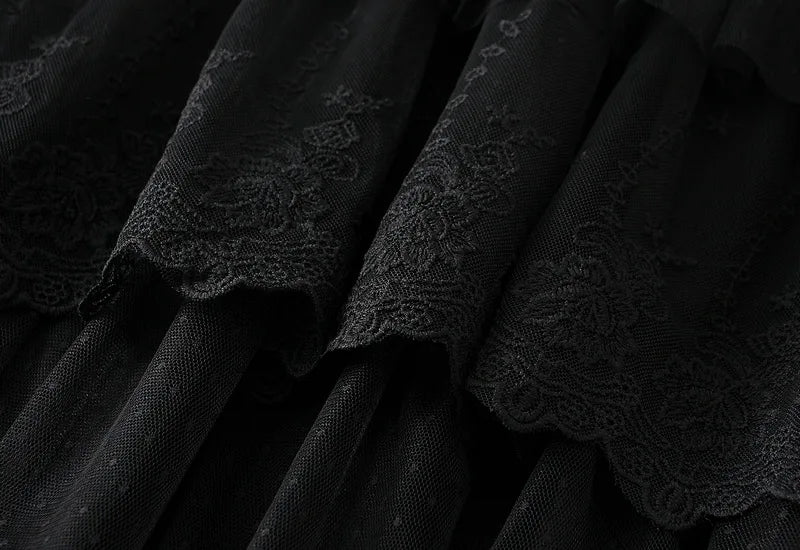 Dark Dreams Lace Skirt