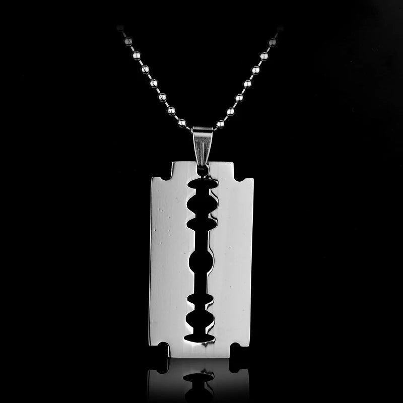 Blade Razor Necklace