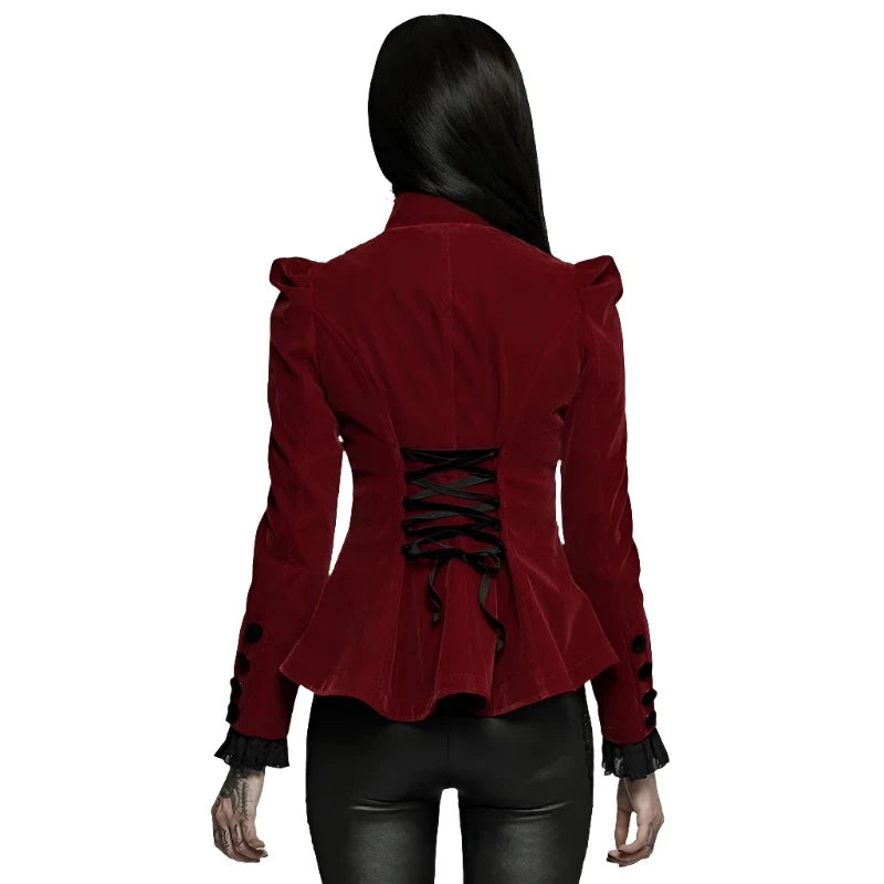 Velvet Death Victorian Blouse