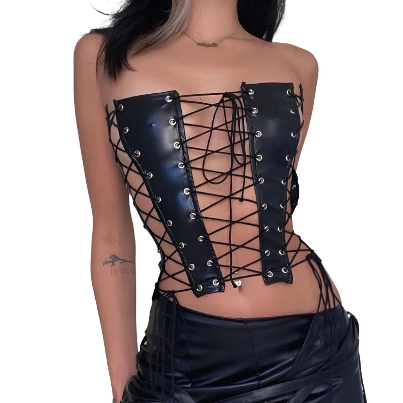 Laced Nightmare Top