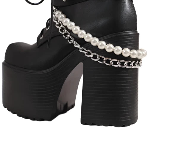 'Bite Back' Platform Boots