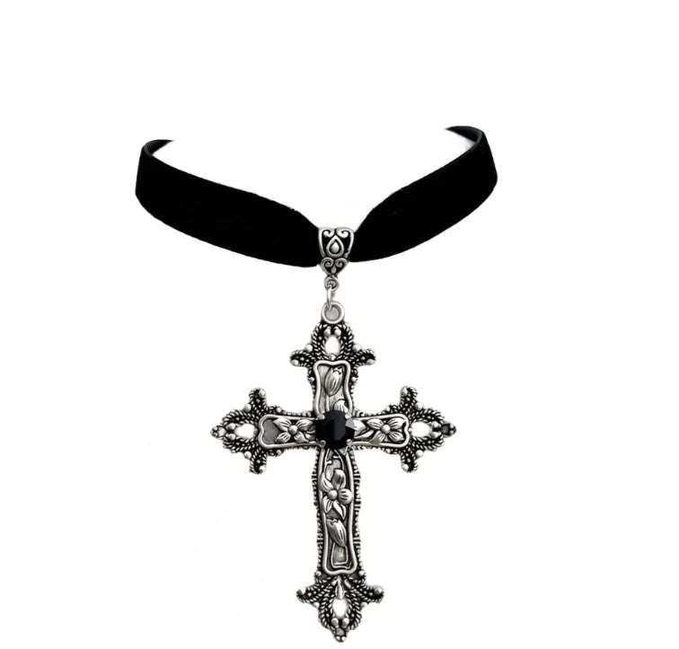 Tenebris Cross Necklace