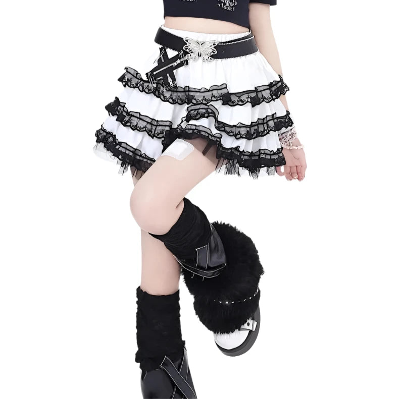 'Checkered Past' Skirt