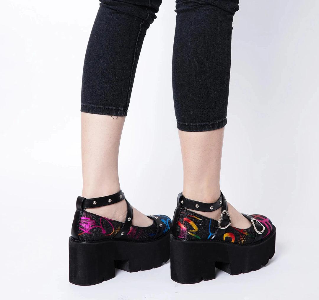 Rainbow Reaper Mary Janes