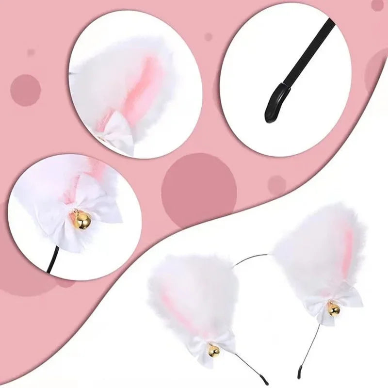 Hear No Evil Kitten Ears and Choker