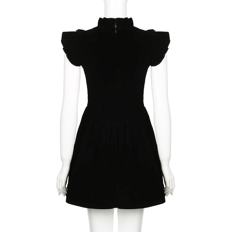 Velvet Vampira Dress