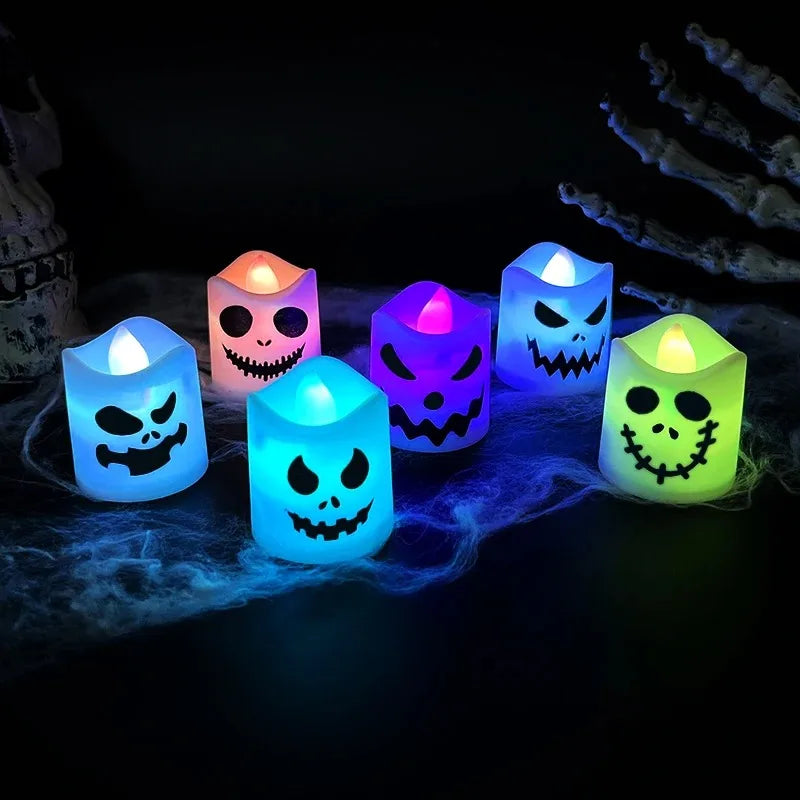 Haunted Led Ghost Pumpkins