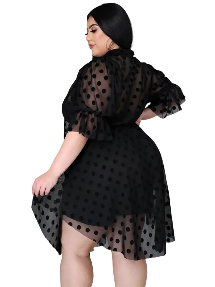 Witching Polka Dress