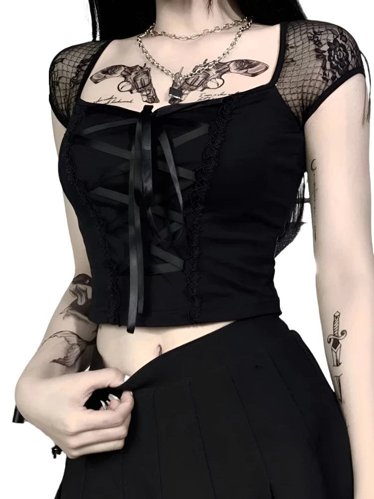 Purr-gatory Lace Top