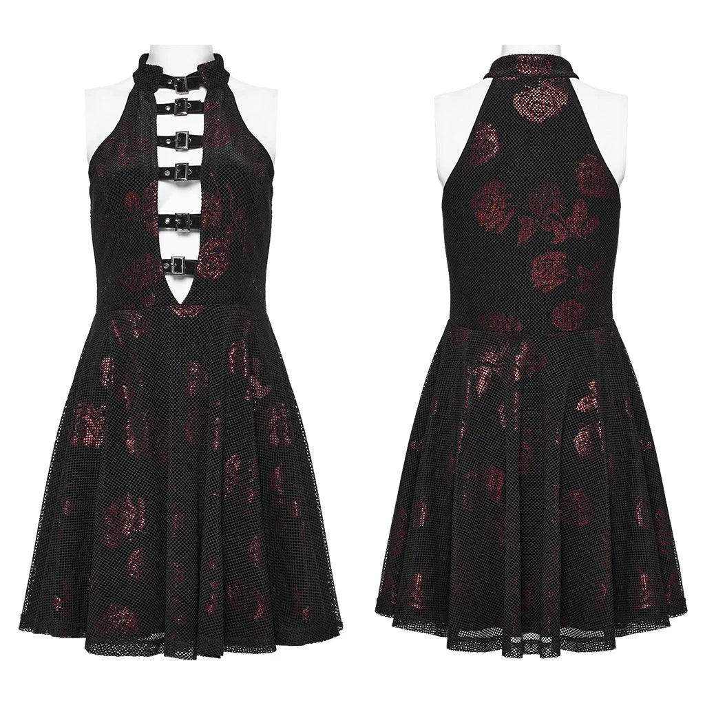 Midnight Rose Dress