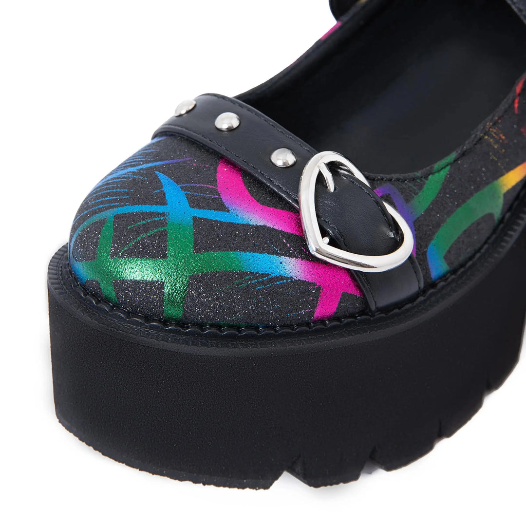 Rainbow Reaper Mary Janes