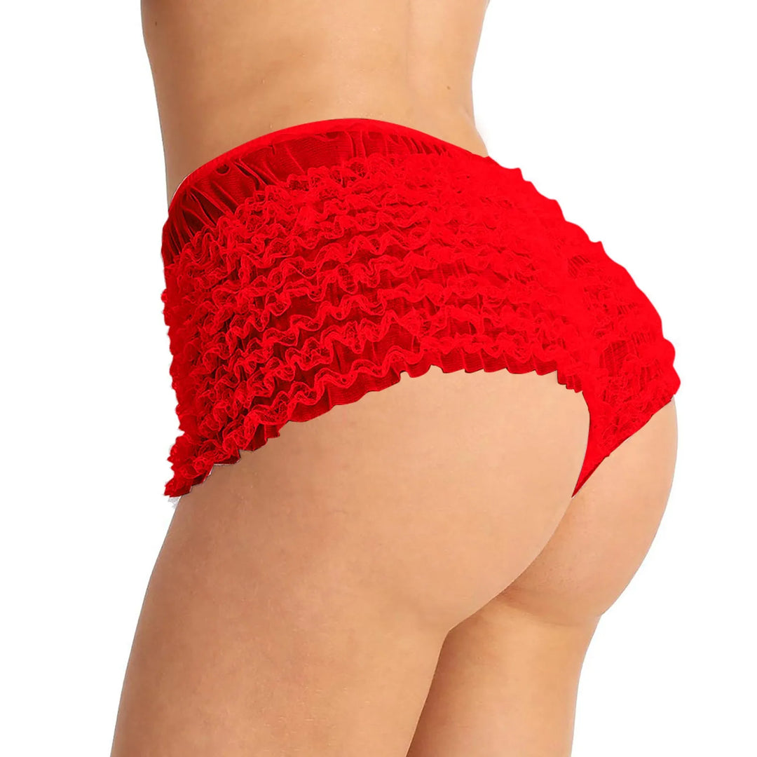 Trick or Treat Lingerie Ruffled Shorts
